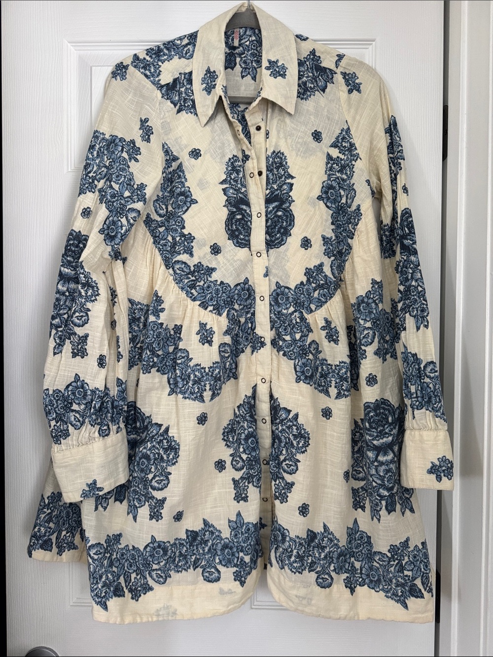Free People Smell the Roses Mini Dress